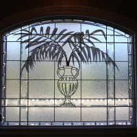 beveled window